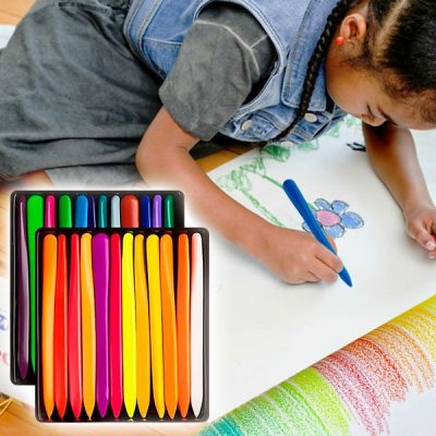 Buntstifte, die kleinen Händen standhalten – 24 Farben | PASTELKE